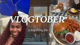 VLOGTOBER: Travel + Brunch Date l Arlington TX Food Spots Review 10/10 ⭐️
