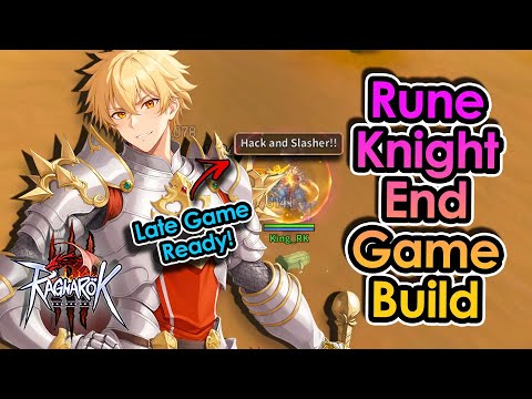 [RO3] Rune Knight Sword End Game Build In Ragnarok Online 3 | King Spade