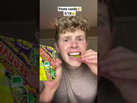I ate Japanese Candy for the day! #japan #candy #shorts