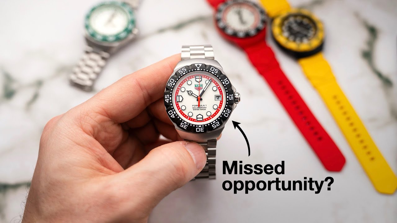 TAG Heuer Formula 1 - They got it wrong.