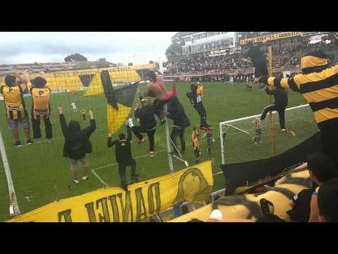 "Olimpo yo te sigo queriendo aunque pasen los años" Barra: Noroeste 74 • Club: Olimpo