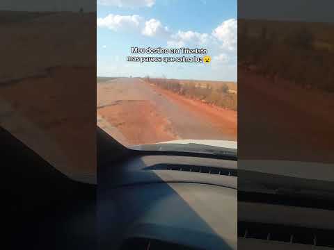 Esse é o estado da MT 140 que liga Planalto da Serra a Santa Rita do Trivelato #rodovia #MT  #buraco