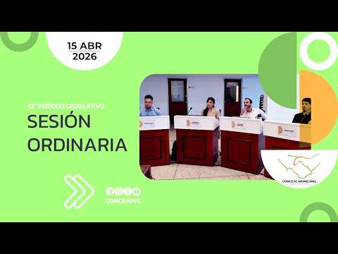 Sesión Ordinaria N7 | 15ABR2026