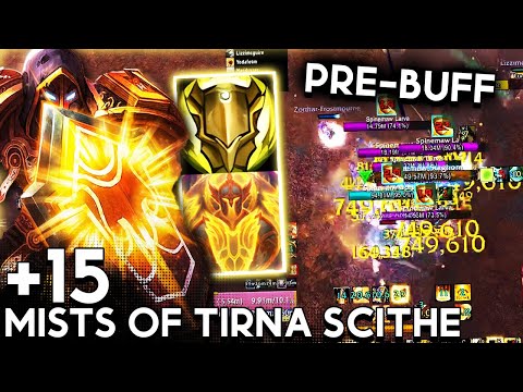 Mists of Tirna Scithe +15 | Lightsmith Prot Pally (pre buff) | TWW SEASON 1 M+