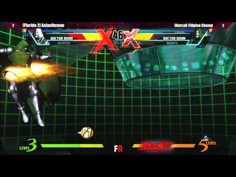 Curleh Mustache Battle Royale @ Final Round 18 - UMVC3 - Florida 2 vs Norcal