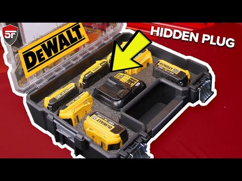 Keep Your DeWalt Power Tool Batteries PROTECTED and ORGANISED | Stanley Pro Organiser Battery Box