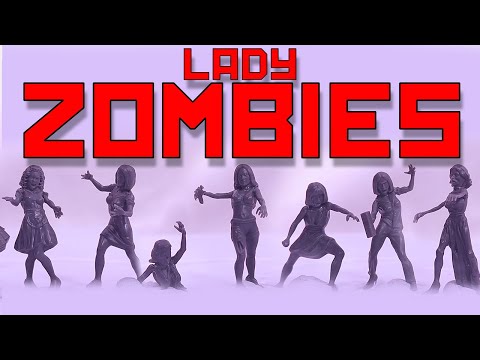 Lady Zombies - Project Z post apocalyptic wargame