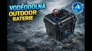 Ultimatron LiFePO4 baterie 25,6V 50Ah (1280Wh) – voděodolná IP65 v kufru, Smart BMS Bluetooth, trakční i outdoor použití