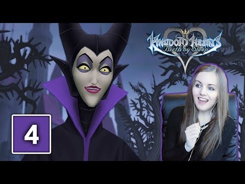 MALEFICENT DRAGON BOSS FIGHT | Kingdom Hearts Birth By Sleep Gameplay Walkthrough Part 4
