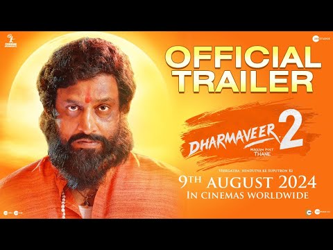 Dharmaveer 2 | Official Trailer | Hindi | 9th August | Pravin Tarde | Prasad Oak | Kshitish Date