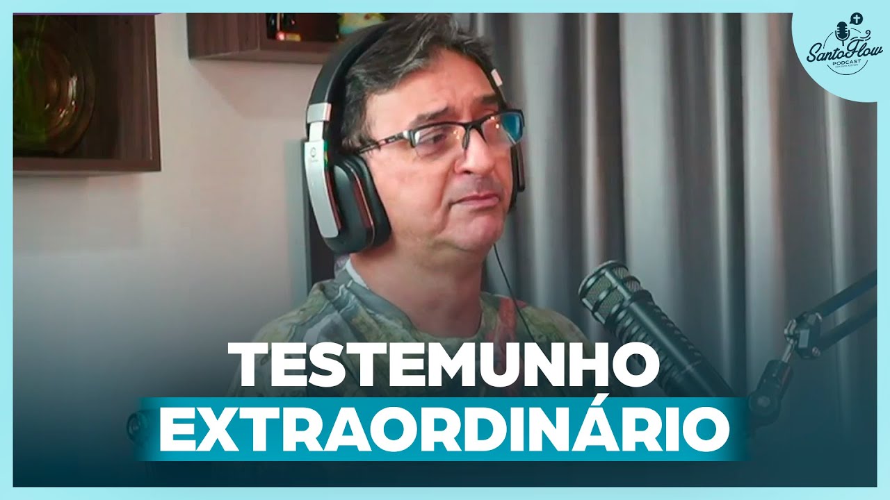 DO CANDOMBLÉ AO CATOLICISMO, A IMPRESSIONANTE HISTÓRIA DE CONVERSÃO | Cortes SantoFlow Podcast