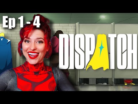 Lady Deadpool plays Dispatch Episodes 1 - 4 | Halloween Stream!