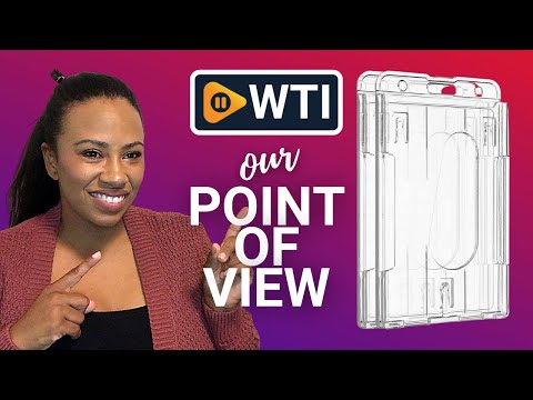 Pawfly Vertical 2-Card Badge Holders - WTI product video review