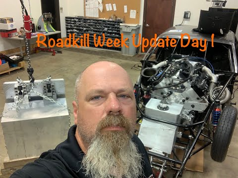 Chips are going to fly!!!! Roadkill Week Day 1 update, long way to go but we will get there!!!