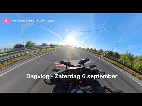 Politie | Verkeersagent Alkmaar | Vlog 3 | Dagvlog zaterdag 6 september