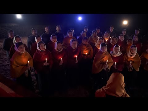 Pe la geamul înghețat - video
