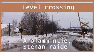 preview picture of video 'Arolammintie, Stenan raide. puolipuomilaitos Riihimäki'