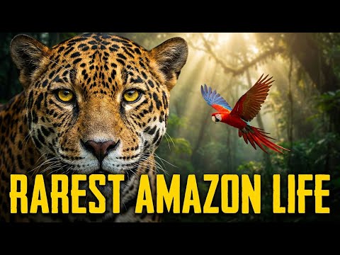 Amazon Wildlife 4K – Rarest Birds & Wild Animals in Action
