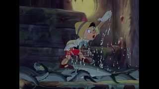Pinocchio (1940) - Search & Escape from Monstr