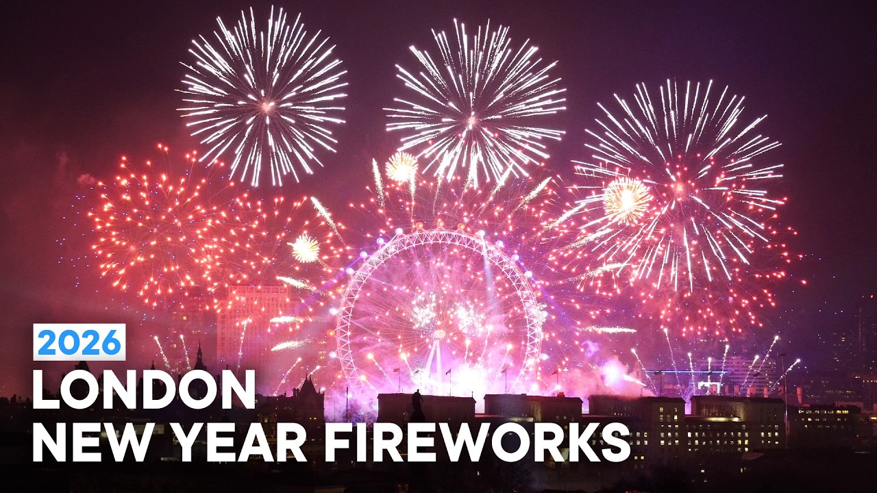  London New Year Fireworks 2026 