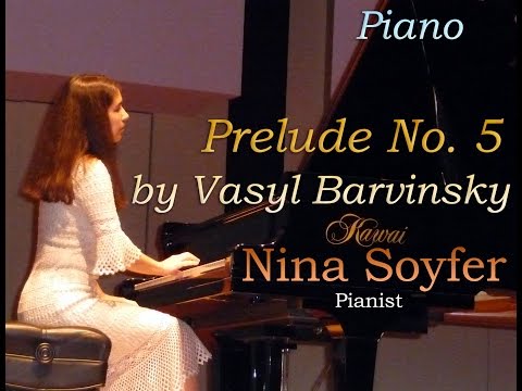 Piano Prelude No. 5 (1908-1918)" by Vasyl Barvinsky (Прелюдія 5 - Василь Барвінський)