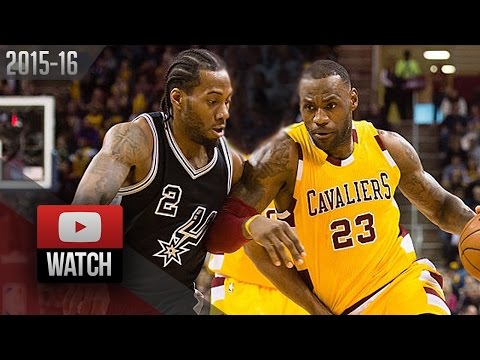 LeBron James vs Kawhi Leonard DUEL Highlights (2016.01.30) Cavaliers vs Spurs - SICK!