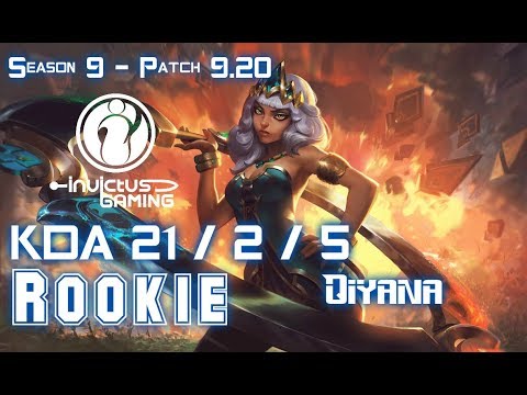 IG Rookie QIYANA vs RYZE Top - Patch 9.20 EUW Ranked