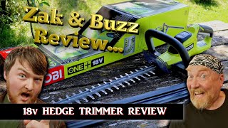 Ryobi 18v ONE+ Cordless 45cm Electric Hedge Trimmer Review
