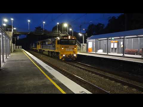 8238 / 8180 with a one wagon PN 4124 - 10/9/19