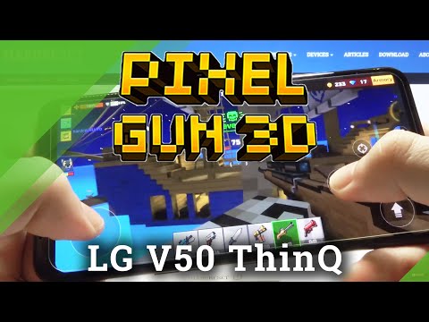 Pixel Gun 3D on LG V50 ThinQ – Gameplay