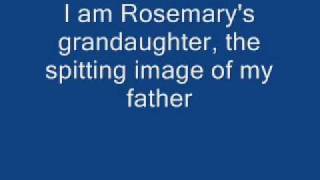 Who I am (Rosemary's Grandaughter) lyrics