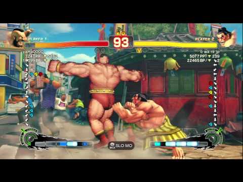yama0000 [Zangief] Vs o wa re jp [Honda] SSF4 Arcade Edition 2012 720 HD
