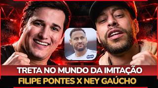 🚨 TRETA! FELIPE PONTES ACUSA NEY GAÚCHO DE “ROUBAR” SUA IMITAÇÃO E DESAFIA PARA LUTA!