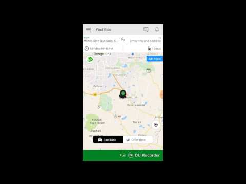 How to offer a ride on Quick Ride Ride sharing App