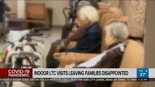 Indoor long-term care visits leave families disappointed