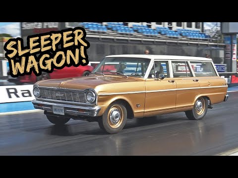SLEEPER! '65 Nova Wagon Runs 11s with Ease!