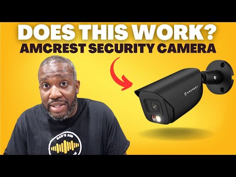 Outdoor Security Camera - Amcrest 5MP PoE camera Review