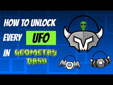 How to Unlock EVERY UFO in Geometry Dash