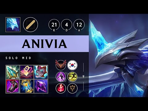 Anivia Mid vs Viktor - KR Grandmaster Patch 25.16
