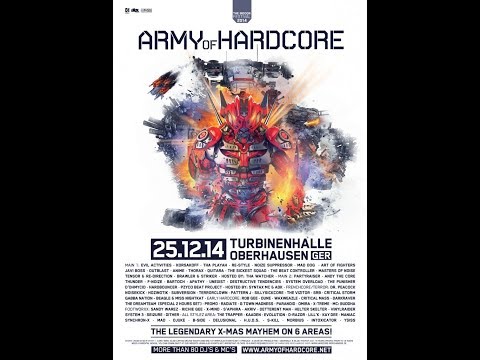 Dj Djuke Live @ Army Of Hardcore  - Turbinenhalle Oberhausen