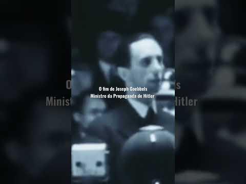 O fim de Joseph Goebbels , ministro da propaganda n4zist@