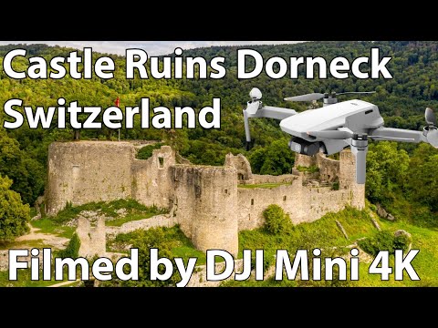Amazing Drone Video Castle Ruin Dorneck Switzerland!