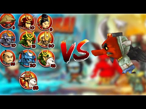 SAMURAI VS ZOMBIES DEFENSE (ALL ALLIES VS TENGU)