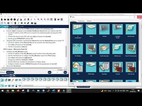 8.3.1.3 Packet Tracer - Skills Integrated Challenge.pka