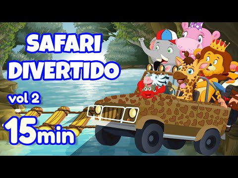 Safari Divertido Vol 2 - Giramille 15 min | Desenho Animado Musical