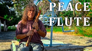 Flute Of Peace - Native American Flute Music STOP Anxiety, Healing Meditation Serenity