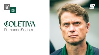 🎙️ COLETIVA | Athletico 0x1 Coritiba | Entrevista com o técnico Fernando Seabra.