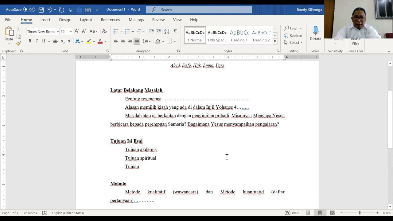 Cara Sederhana Mempersiapkan Paper Kecil untuk Tugas Kuliah