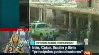 preview picture of video 'CUBA INFORMACIÓN  Irán, Cuba, Sudán, Venezuela y Siria patrocinadores de Terrorismo'