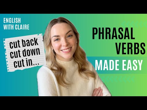 Phrasal Verbs with "Cut" | English Made Easy